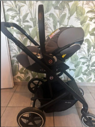 Image principale de Poussette 3 en 1 Cybex + cosy + base Isofix