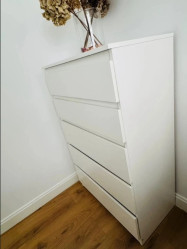 Image principale de armoire à 5 tiroirs blanche ikéa